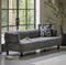 Aspen 3 Seat Fabric Sofa - Grey