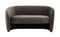 Coste Retro Expresso Brown Fabric Sofa