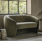 Coste Retro Green Fabric Sofa