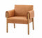 Gateford Wooden Framed Tan Leather Armchair