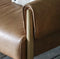 Gateford Wooden Framed Tan Leather Sofa