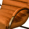 Ark Velvet Chair - Burnt Orange