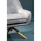 Alegra Grey Velvet Occasional Chair