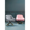 Alegra Grey Velvet Occasional Chair