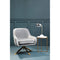 Alegra Grey Velvet Occasional Chair