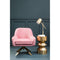 Alegra Pink Velvet Chair