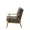 Bailey Grey Linen Armchair