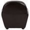 Barrington Black Leather Club Armchair