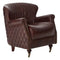 Bergen Textured Leather Club Armchair