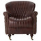 Bergen Textured Leather Club Armchair