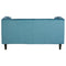 Boston Blue Velvet 2 Seater Sofa