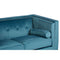 Boston Blue Velvet 2 Seater Sofa