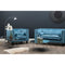 Boston Blue Velvet 2 Seater Sofa