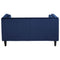 Boston Midnight Blue Velvet 2 Seater Sofa