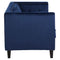 Boston Midnight Blue Velvet 2 Seater Sofa