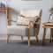 Chesworth Natural Linen Oak Framed Armchair