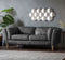 Ecclestone Black Vintage Leather Sofa