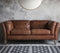 Ecclestone Brown Vintage Leather Sofa