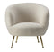 Elana Faux Fur Accent Chair