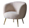 Elana Faux Fur Accent Chair