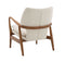 Hansen Cream Linen Retro Armchair