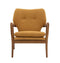 Hansen Ochre Linen Retro Armchair