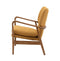 Hansen Ochre Linen Retro Armchair