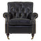 Lexington Black Leather Club Armchair