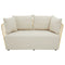 Luxor Natural Fabric Sofa