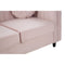 Marley Pink Velvet Sofa