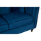 Stockholm Navy Blue Velvet Sofa