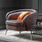 Treviso Velvet Tub Chair Dark Taupe