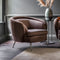 Treviso Velvet Tub Chair Dark Taupe