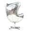 Aviator Aluminium Egg Chair - Union Jack Velvet