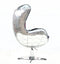 Aviator Aluminium Egg Chair - Union Jack Velvet